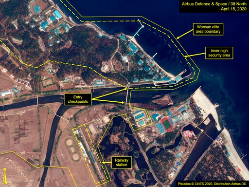 Satellite Imagery Finds Likely Kim Train amid Health Rumors