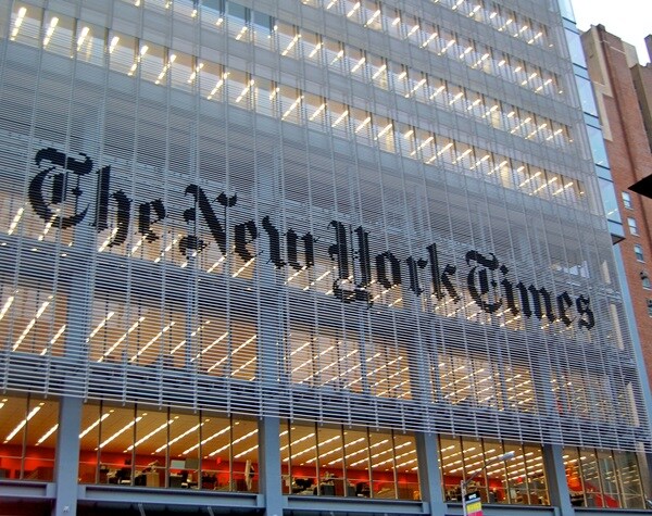 the new york times building