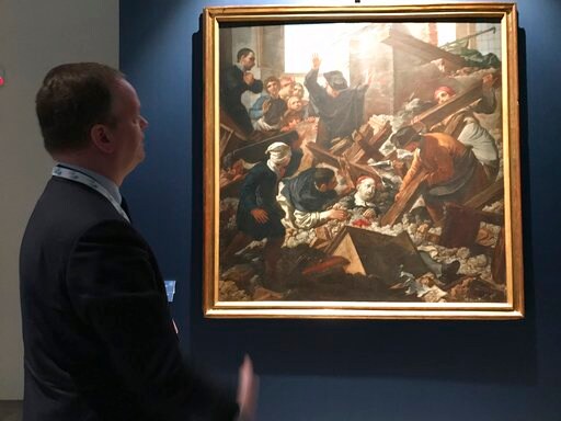 Uffizi Gallery Shows Treasures Saved from Last Year's Quakes