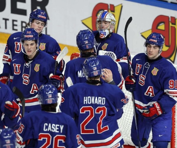 USA Hockey Team Praised for Singing National Anthem