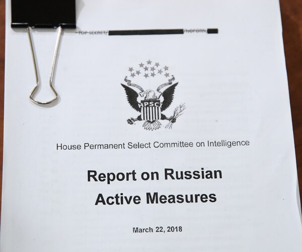 A House Intelligence Committee report on Russia's 2016 U.S. election meddling