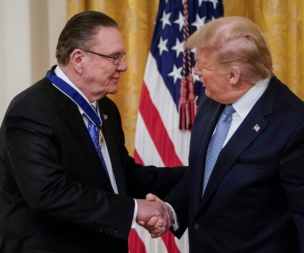 Trump Suggests Americans Shouldn't Shake Hands   Ever Again