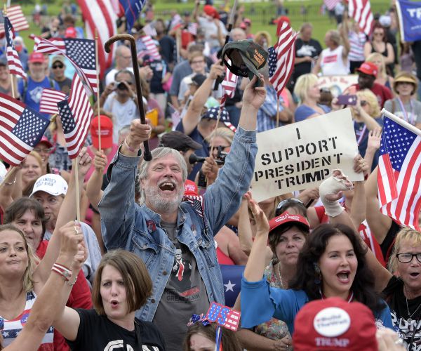 Trump Focus of Competing Rallies in DC