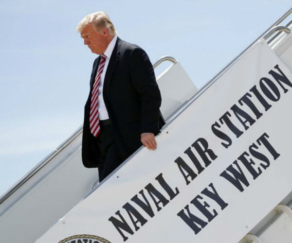 Trump Checks Out Anti-Drug Effort While in Florida