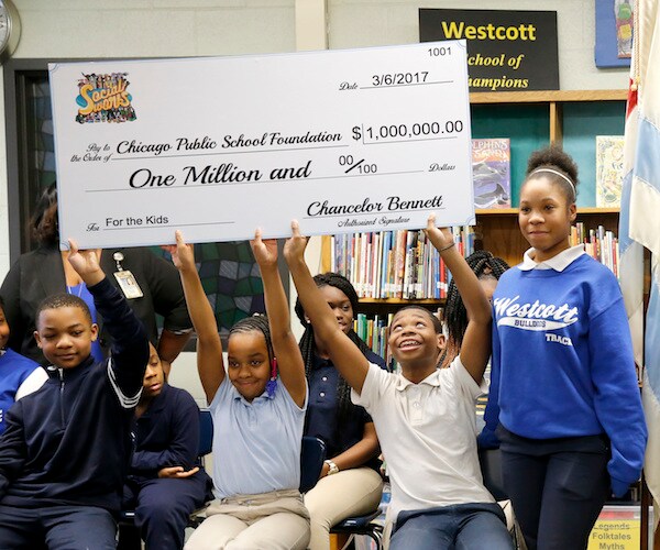 Chance The Rapper Donates $1M for Arts in Chicago Schools
