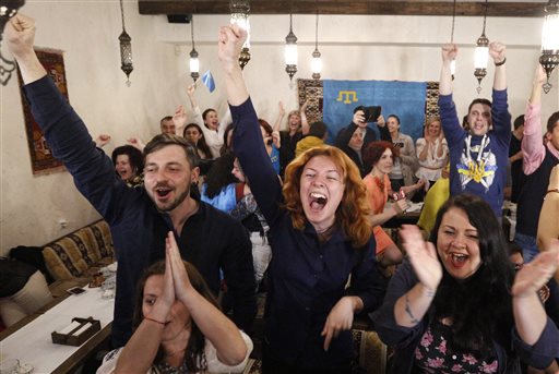 Crimean Tatars Celebrate Eurovision Win, Russians Cry Foul