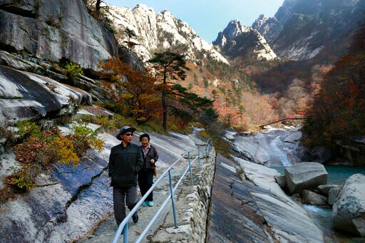 NKorea Vows to Redevelop Mountain Tour site Despite Pandemic