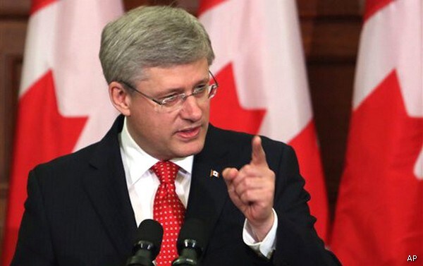 Canada's Conservative Harper Under Cloud After Chief of Staff Resigns