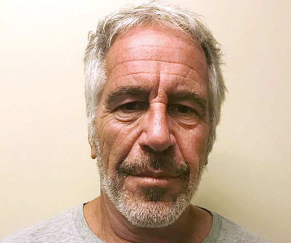 this 2017 photo provided by the New York State Sex Offender Registry shows Jeffrey Epstein