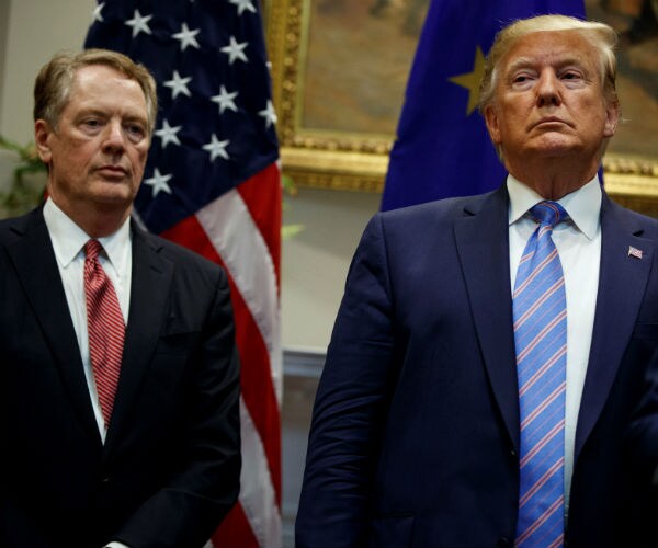 robert ligthizer us trade representative and us president donald trump 