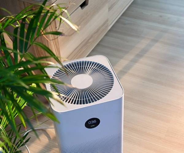 air purifier in home