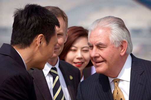 North Korea, South China Sea on Tillerson Agenda in Beijing