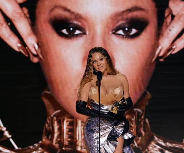 Beyoncé Shines Bright Among Hollywood Stars in Los Angeles