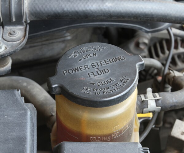 power steering fluid reservoir