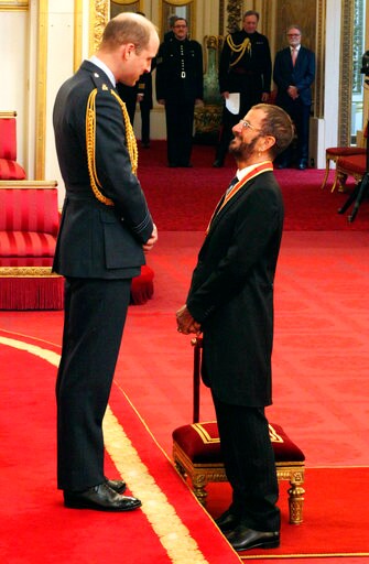 Drumroll Please: It's Sir Ringo as Ex-Beatle Knighted