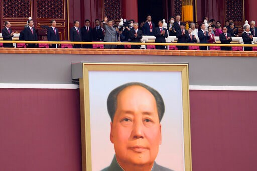 AP PHOTOS: Beijing, Hong Kong Mark Communist Party Centenary