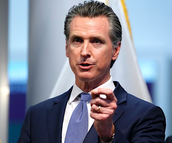 california governor gavin newsom speaks during a news conference
