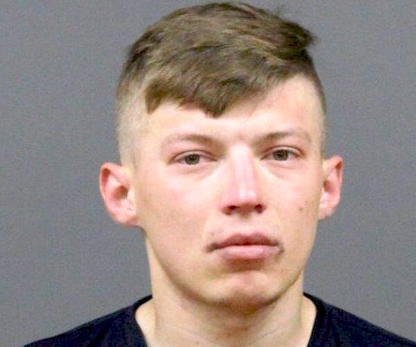 Volodymyr Zhukovskyy during a connecticut mug shot in may