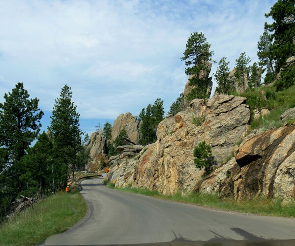 Needles Highway in South Dakota