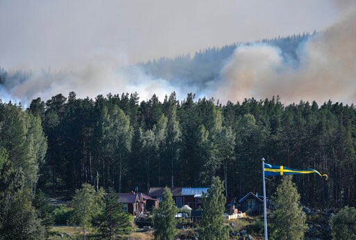 Dozens of Wildfires Rage in Sweden amid Nordic Heat Wave