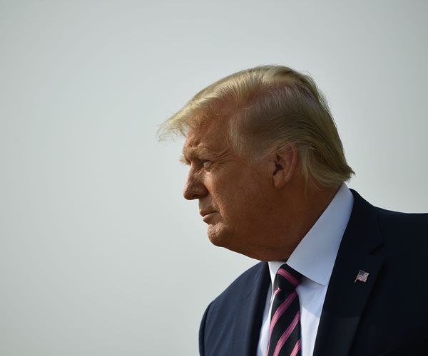 Smoke Visible From Air Force One in California