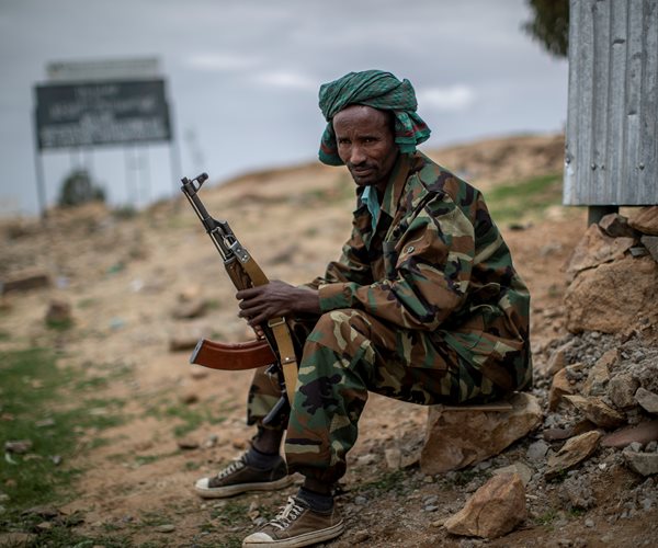 Ethiopian fighter