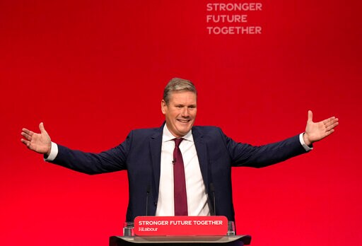 UK Labour Chief Struggles for Impact Despite Johnson's Woes