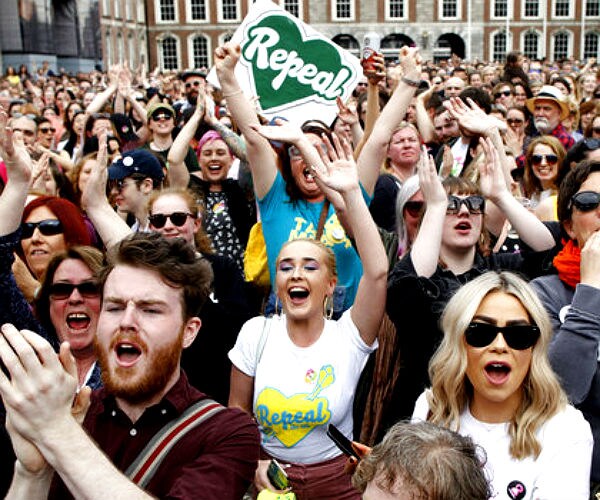 Official Tally Shows Big Win for Abortion Rights in Ireland