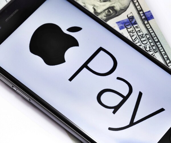 money and apple iphone 6s with apple pay service logo
 
