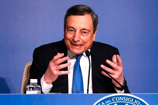 Draghi Says He's Done His Job, as he Eyes Italian Presidency