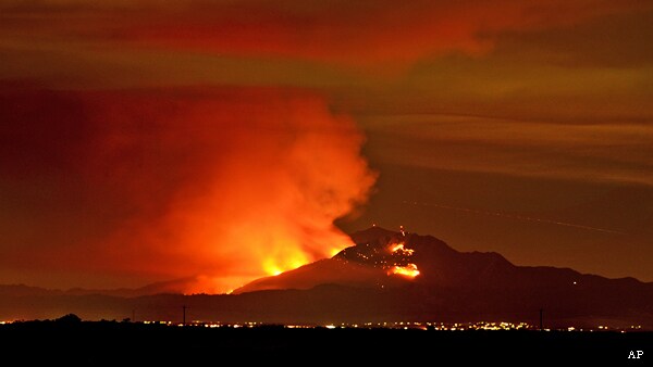 Mt. Diablo Fire Threatens Homes Around Bay Area Peak