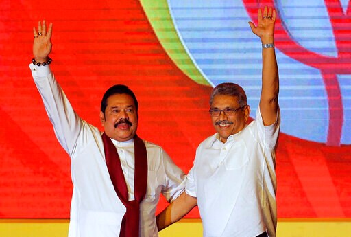 Ex-President Mahinda Rajapaksa Sworn in Sri Lanka's New PM