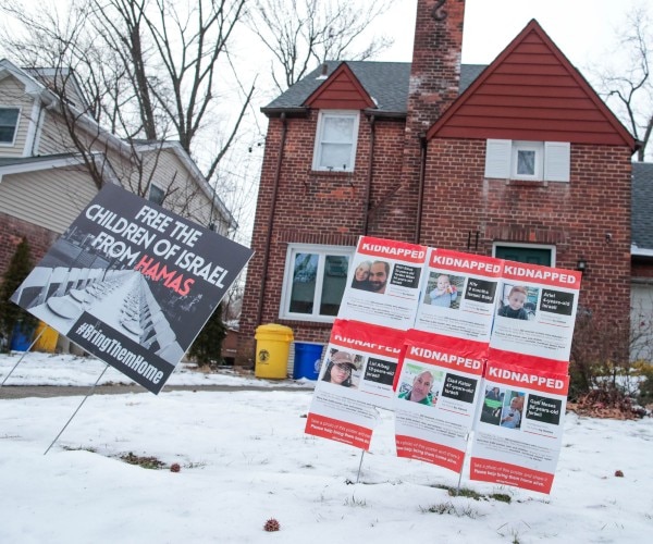 the garden state demands for hostage release re the middle east war