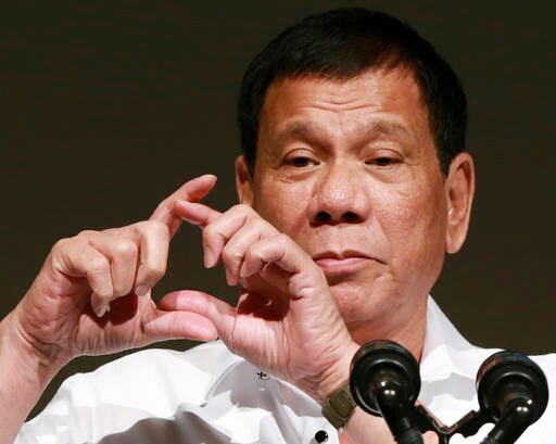 Philippines' Duterte Mulls Leaving International Court
