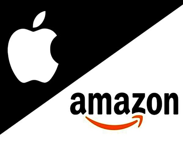 Amazon Closes In on Apple in $1 Trillion Stakes