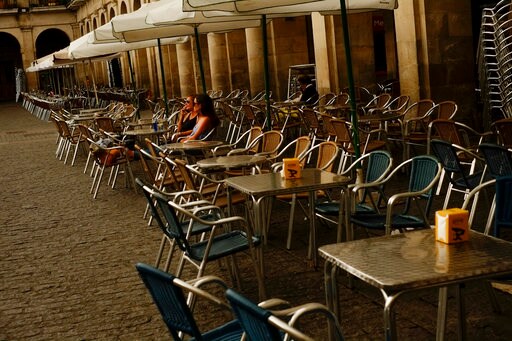 The Latest: ECB Leaves Rates, Stimulus Program Unchanged