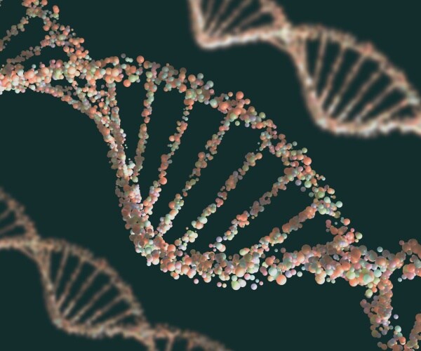 double helix of DNA structure