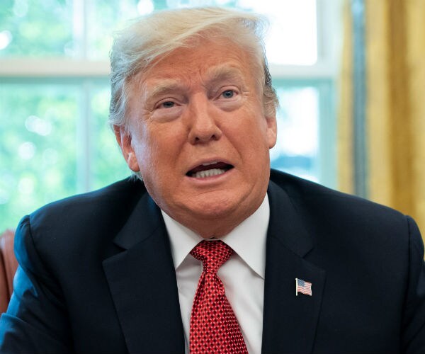 president donald trump in the oval office