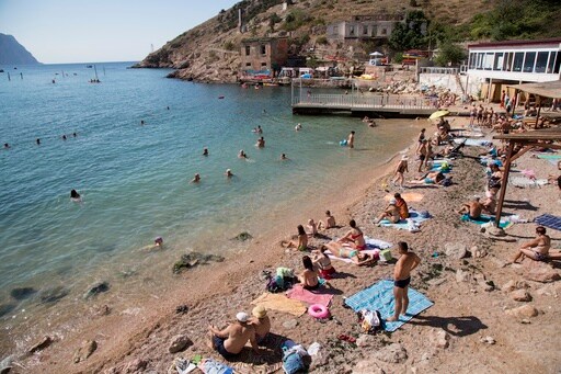 The Crimean Peninsula Is Both a Playground and a Battleground, Coveted by Ukraine and Russia