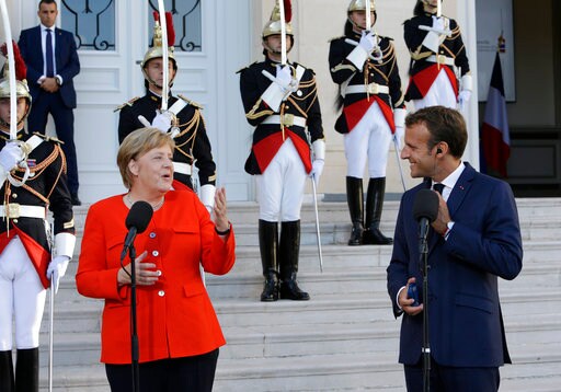 Macron and Merkel Begin Talks on Array of European Issues