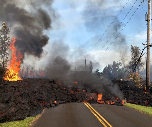 Lava Flowing from Hawaii's Kilauea Volcano Destroys 9 Homes