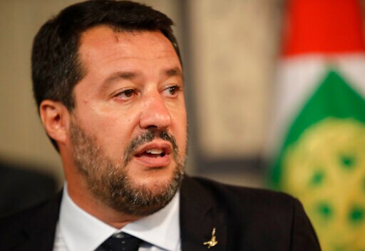 The Latest: Italy's Salvini Says He's Open to Govt Reshuffle