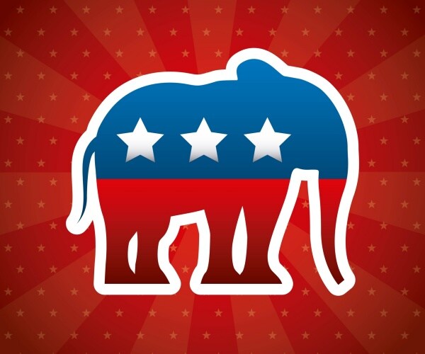 elephant representing the gop
