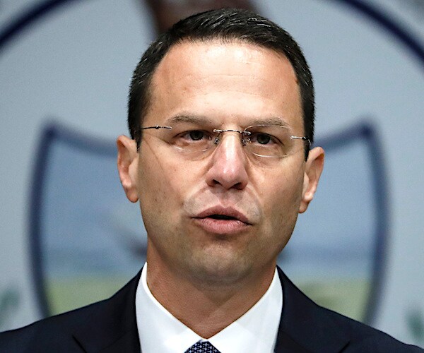 Pennsylvania Democrat Gov.-elect Josh Shapiro speak during a news conference