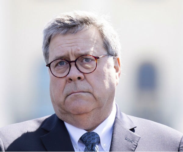 attorney general william barr is shown