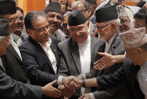 Nepal's Parliament Elects Communist Party Leader New PM