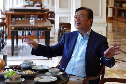 AP Interview: Huawei Founder Says US Woes Not Hardest Crisis