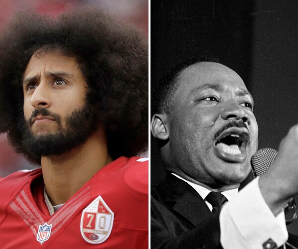 'Disappointed' Kaepernick Equates Himself With MLK?