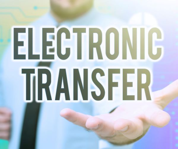 electronic transfer
