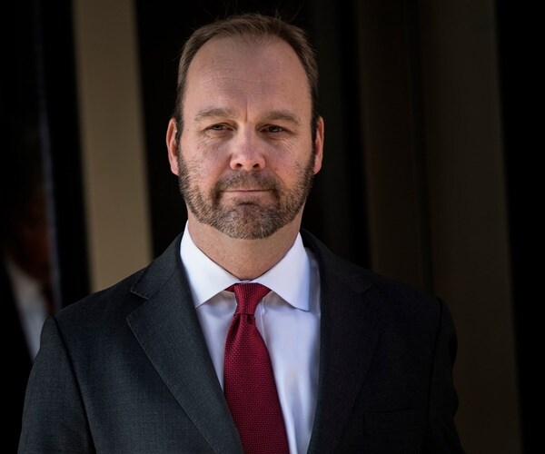 Rick Gates leaves courthouse.